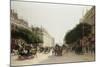 La Rue Royale, Paris, France-Edmond-Georges Grandjean-Mounted Giclee Print