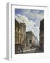 La rue Saint-Honoré et l'église Saint-Roch. Huile sur toile. Paris, musée Carnavalet-SMingasson de Martineau-Framed Giclee Print