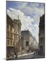 La rue Saint-Honoré et l'église Saint-Roch. Huile sur toile. Paris, musée Carnavalet-SMingasson de Martineau-Mounted Giclee Print