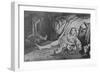 'La Rue Transnonian', 1834-Honore Daumier-Framed Giclee Print