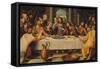 'La Sagrada Cena', (he Last Supper), 1562, (c1934)-Juan De juanes-Framed Stretched Canvas