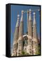 La Sagrada Familia by Antoni Gaudi, Barcelona, Spain-Sergio Pitamitz-Framed Stretched Canvas