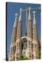 La Sagrada Familia by Antoni Gaudi, Barcelona, Spain-Sergio Pitamitz-Stretched Canvas