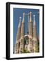 La Sagrada Familia by Antoni Gaudi, Barcelona, Spain-Sergio Pitamitz-Framed Photographic Print