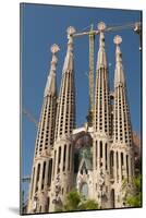 La Sagrada Familia by Antoni Gaudi, Barcelona, Spain-Sergio Pitamitz-Mounted Photographic Print