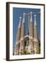 La Sagrada Familia by Antoni Gaudi, Barcelona, Spain-Sergio Pitamitz-Framed Photographic Print