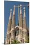 La Sagrada Familia by Antoni Gaudi, Barcelona, Spain-Sergio Pitamitz-Mounted Photographic Print