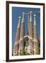 La Sagrada Familia by Antoni Gaudi, Barcelona, Spain-Sergio Pitamitz-Framed Photographic Print