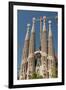 La Sagrada Familia by Antoni Gaudi, Barcelona, Spain-Sergio Pitamitz-Framed Photographic Print