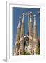 La Sagrada Familia by Antoni Gaudi, Barcelona, Spain-Sergio Pitamitz-Framed Photographic Print