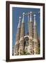 La Sagrada Familia by Antoni Gaudi, Barcelona, Spain-Sergio Pitamitz-Framed Photographic Print