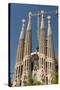 La Sagrada Familia by Antoni Gaudi, Barcelona, Spain-Sergio Pitamitz-Stretched Canvas