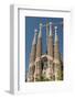 La Sagrada Familia by Antoni Gaudi, Barcelona, Spain-Sergio Pitamitz-Framed Photographic Print