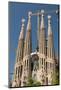 La Sagrada Familia by Antoni Gaudi, Barcelona, Spain-Sergio Pitamitz-Mounted Photographic Print