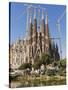 La Sagrada Familia by Antoni Gaudi, UNESCO World Heritage Site, Barcelona, Catalonia, Spain, Europe-Sergio Pitamitz-Stretched Canvas