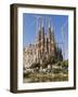 La Sagrada Familia by Antoni Gaudi, UNESCO World Heritage Site, Barcelona, Catalonia, Spain, Europe-Sergio Pitamitz-Framed Photographic Print