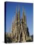 La Sagrada Familia, Gaudi Cathedral, Barcelona, Catalonia (Cataluna) (Catalunya), Spain, Europe-Adina Tovy-Stretched Canvas