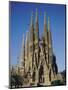 La Sagrada Familia, Gaudi Cathedral, Barcelona, Catalonia (Cataluna) (Catalunya), Spain, Europe-Adina Tovy-Mounted Photographic Print