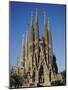 La Sagrada Familia, Gaudi Cathedral, Barcelona, Catalonia (Cataluna) (Catalunya), Spain, Europe-Adina Tovy-Mounted Photographic Print