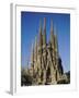 La Sagrada Familia, Gaudi Cathedral, Barcelona, Catalonia (Cataluna) (Catalunya), Spain, Europe-Adina Tovy-Framed Photographic Print
