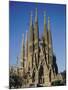 La Sagrada Familia, Gaudi Cathedral, Barcelona, Catalonia (Cataluna) (Catalunya), Spain, Europe-Adina Tovy-Mounted Photographic Print