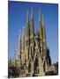 La Sagrada Familia, Gaudi Cathedral, Barcelona, Catalonia (Cataluna) (Catalunya), Spain, Europe-Adina Tovy-Mounted Photographic Print