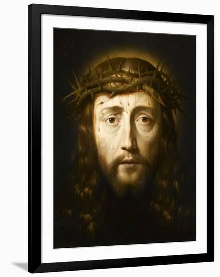 La Sainte Face couronnée d'épines-Philippe De Champaigne-Framed Giclee Print