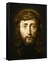 La Sainte Face couronnée d'épines-Philippe De Champaigne-Framed Stretched Canvas