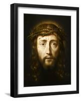 La Sainte Face couronnée d'épines-Philippe De Champaigne-Framed Giclee Print