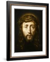 La Sainte Face couronnée d'épines-Philippe De Champaigne-Framed Giclee Print