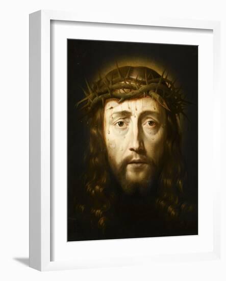 La Sainte Face couronnée d'épines-Philippe De Champaigne-Framed Giclee Print