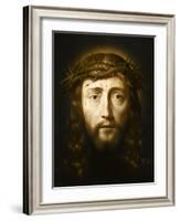 La Sainte Face couronnée d'épines-Philippe De Champaigne-Framed Giclee Print