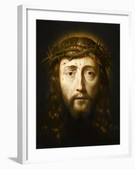 La Sainte Face couronnée d'épines-Philippe De Champaigne-Framed Giclee Print