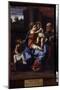 La Sainte Famille Avec Saint Jean Baptiste Enfant. Peinture De Annibale Carracci (Annibal Carrache,-Annibale Carracci-Mounted Giclee Print