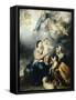 La Sainte Famille, dite la Vierge de Séville-Bartolome Esteban Murillo-Framed Stretched Canvas