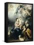 La Sainte Famille, dite la Vierge de Séville-Bartolome Esteban Murillo-Framed Stretched Canvas