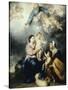 La Sainte Famille, dite la Vierge de Séville-Bartolome Esteban Murillo-Stretched Canvas