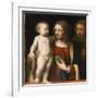 La Sainte Famille-Bernardino Luini-Framed Giclee Print