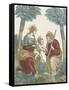 La sainte Famille-null-Framed Stretched Canvas