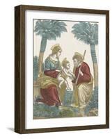 La sainte Famille-null-Framed Giclee Print