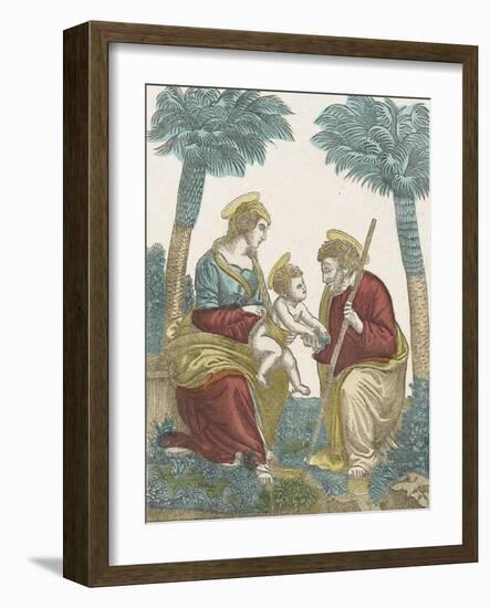 La sainte Famille-null-Framed Giclee Print