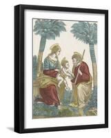 La sainte Famille-null-Framed Giclee Print