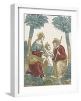 La sainte Famille-null-Framed Giclee Print