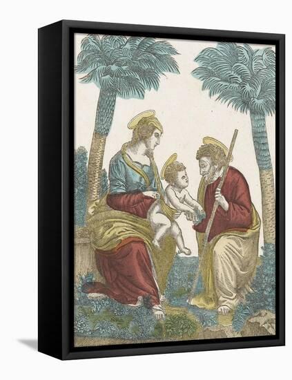 La sainte Famille-null-Framed Stretched Canvas