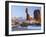 La Sal Mountains, Balanced Rock at Sunset, Arches National Park, Utah, USA-Scott T. Smith-Framed Photographic Print