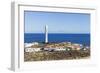 La Salemera and Lighthouse, in the Background Tenerife, La Palma, Canary Islands, Spain, Europe-Gerhard Wild-Framed Photographic Print