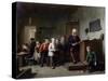 La Salle De Classe - the Classroom - Heuvel, Theodore Bernard De (1817-1906) - 1872 - Oil on Wood --Theodore Bernard de Heuvel-Stretched Canvas