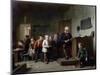 La Salle De Classe - the Classroom - Heuvel, Theodore Bernard De (1817-1906) - 1872 - Oil on Wood --Theodore Bernard de Heuvel-Mounted Giclee Print