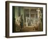 La Salle Des Saisons Au Louvre-Hubert Robert-Framed Premium Giclee Print