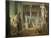 La Salle Des Saisons Au Louvre-Hubert Robert-Mounted Premium Giclee Print